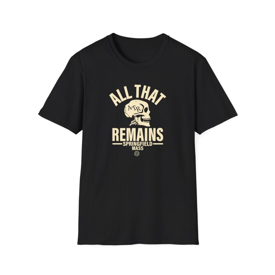 All That Remains Springfield Skull Unisex Softstyle T-Shirt