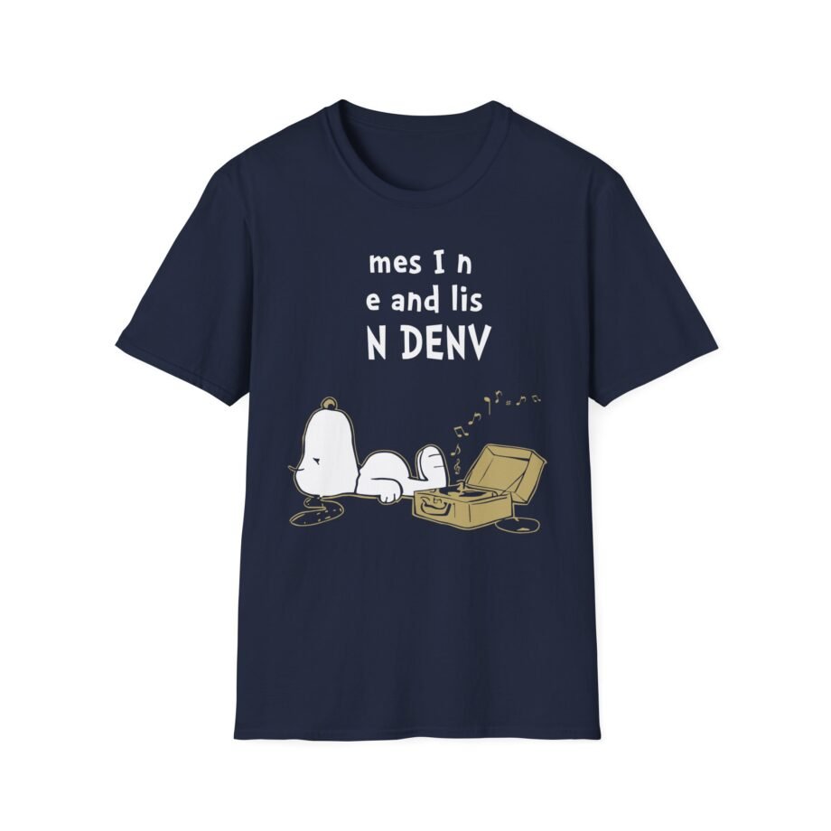 John Mellencamp Sometimes I Need to Be Alone and Listen to Unisex Softstyle T-Shirt