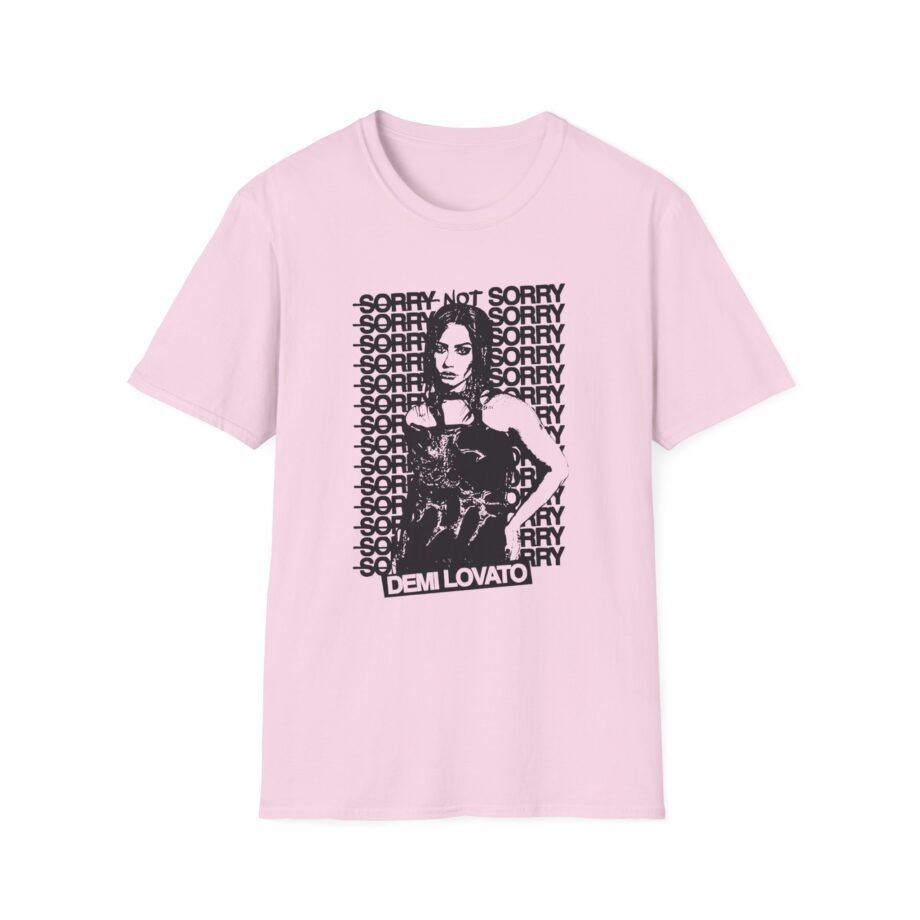 Demi Lovato Sorry Not Sorry Unisex Softstyle T-Shirt