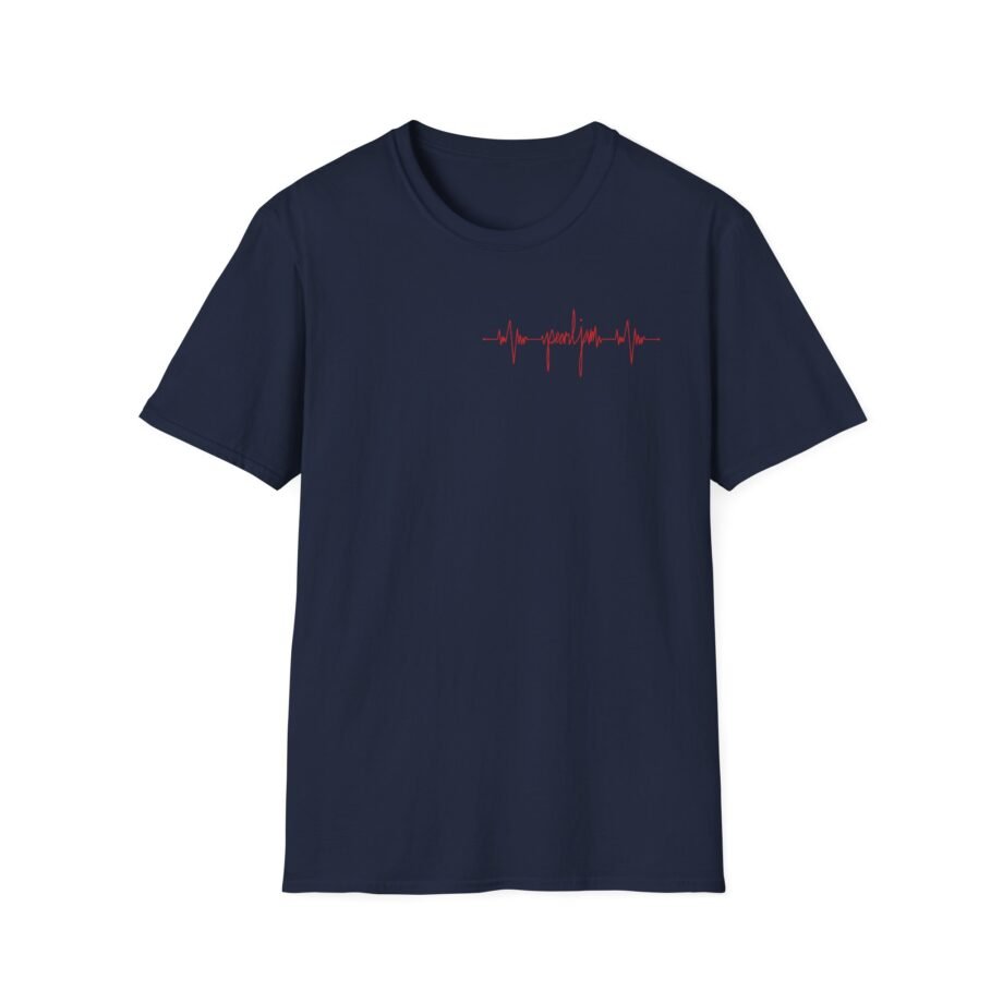 Pearl Jam Ekg Flame Unisex Softstyle T-Shirt