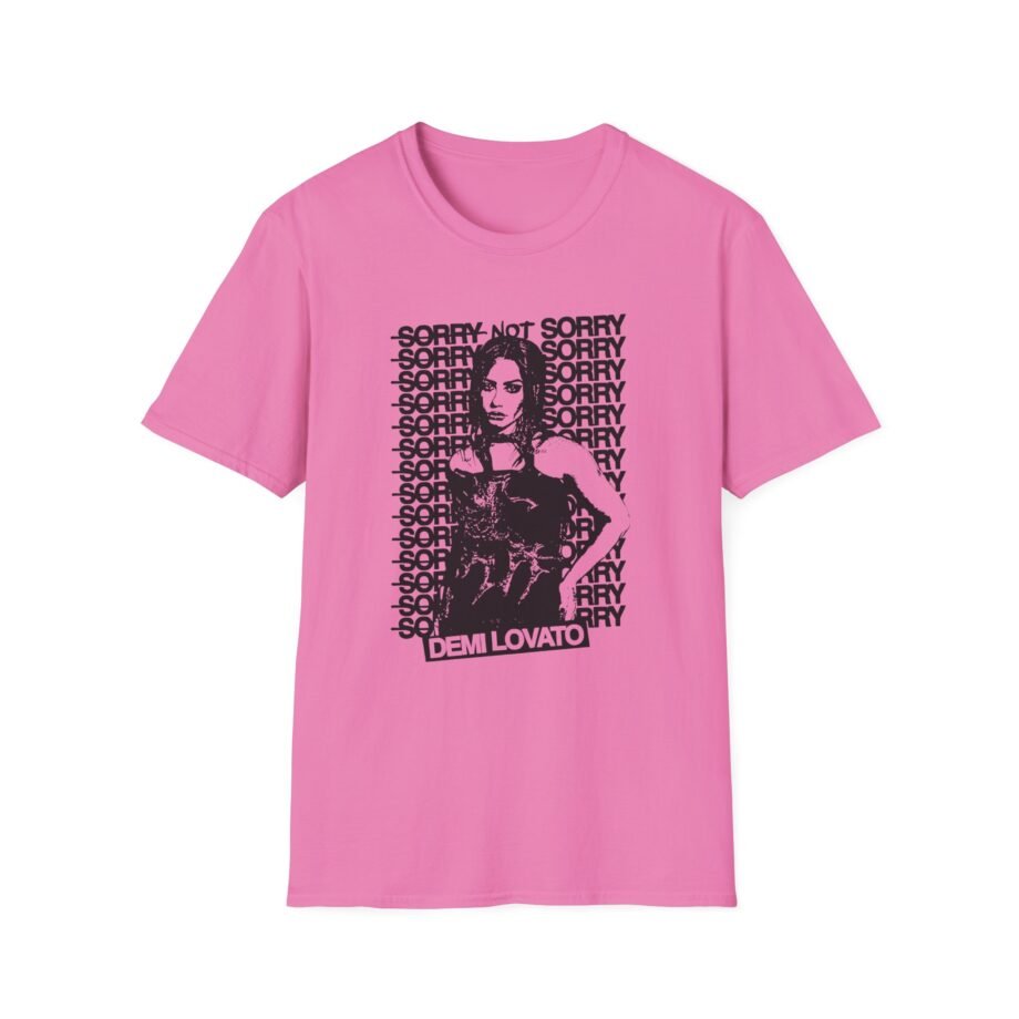 Demi Lovato Sorry Not Sorry Unisex Softstyle T-Shirt