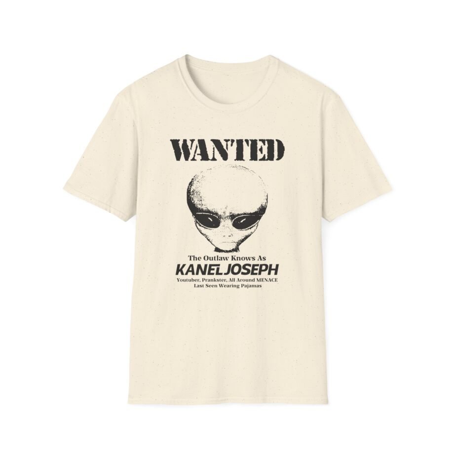 Kanel Joseph Wanted Alien Unisex Softstyle T-Shirt