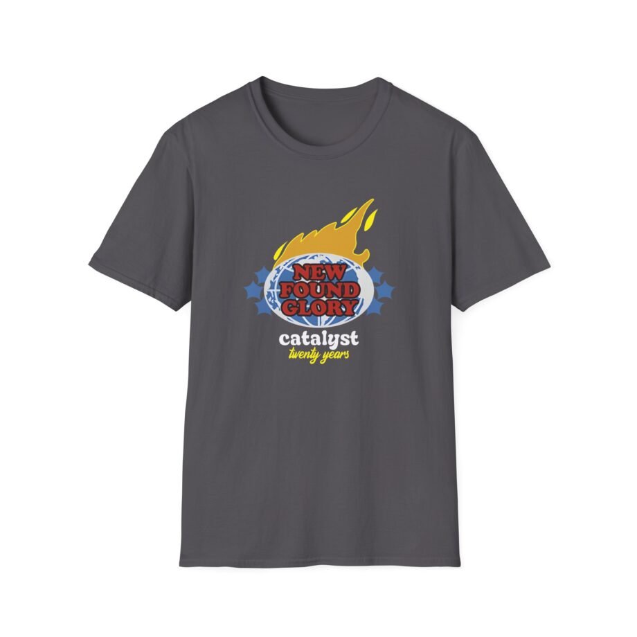 New Found Glory It’s All Downhill From Here Flame Unisex Softstyle T-Shirt