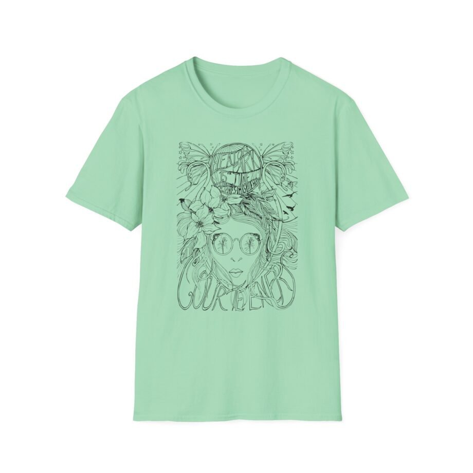 Courteeners Hand Illustrated Heaton Park Event Unisex Softstyle T-Shirt