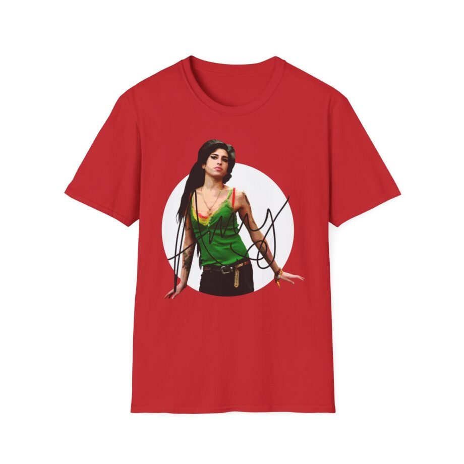 Amy Winehouse Live at Glastonbury Unisex Softstyle T-Shirt