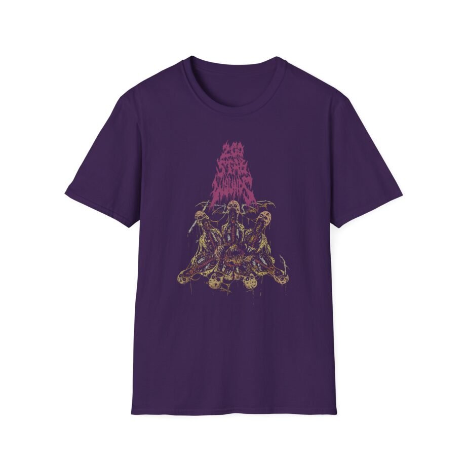 200 Stab Wounds Wing Skulls Unisex Softstyle T-Shirt