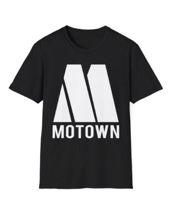 Motown Records Motown Silver Foil Unisex Soft-style T-shirt