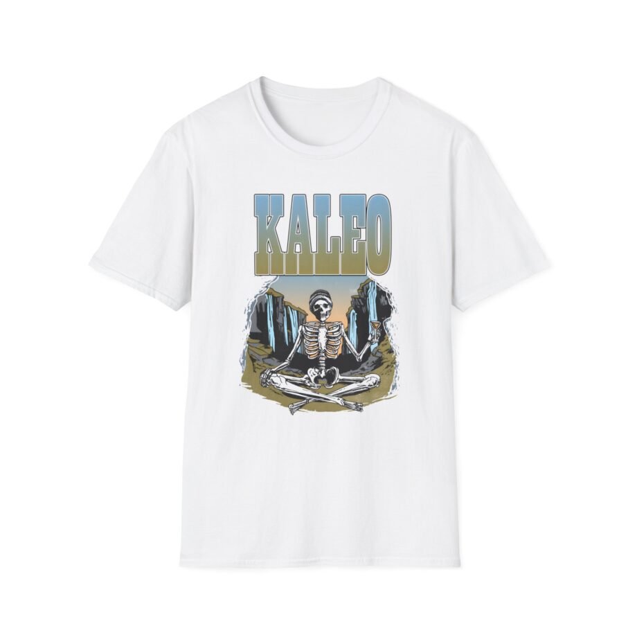 Kaleo Meditating Skeleton Unisex Softstyle T-Shirt