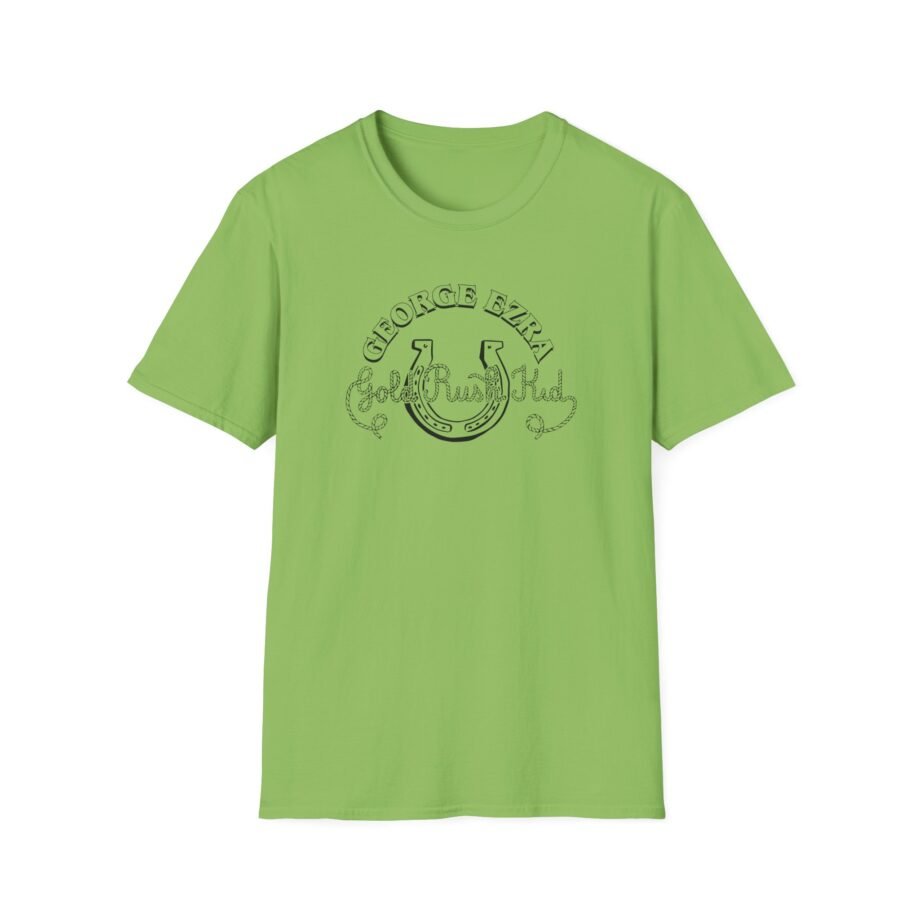 George Ezra Gold Rush Kid Horse Shoe Unisex Softstyle T-Shirt
