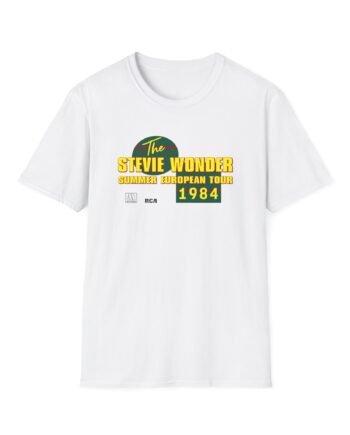 Stevie Wonder 84 Unisex Softstyle T-Shirt