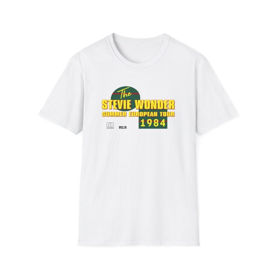 Stevie Wonder 84 Unisex Softstyle T-Shirt