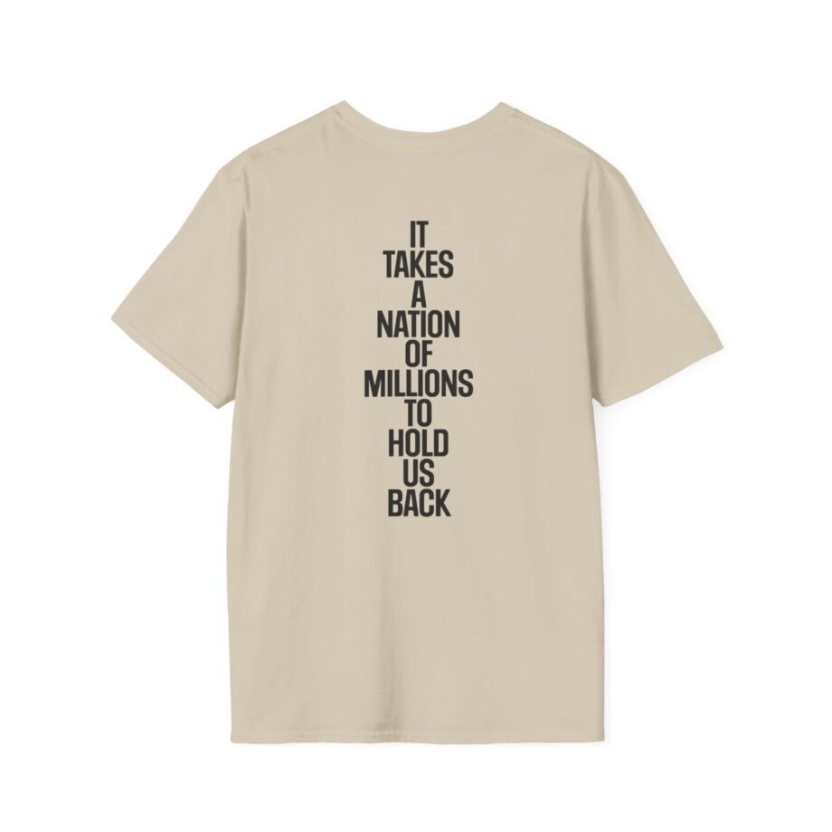 Public Enemy Nation Stack Text Unisex Softstyle T-Shirt