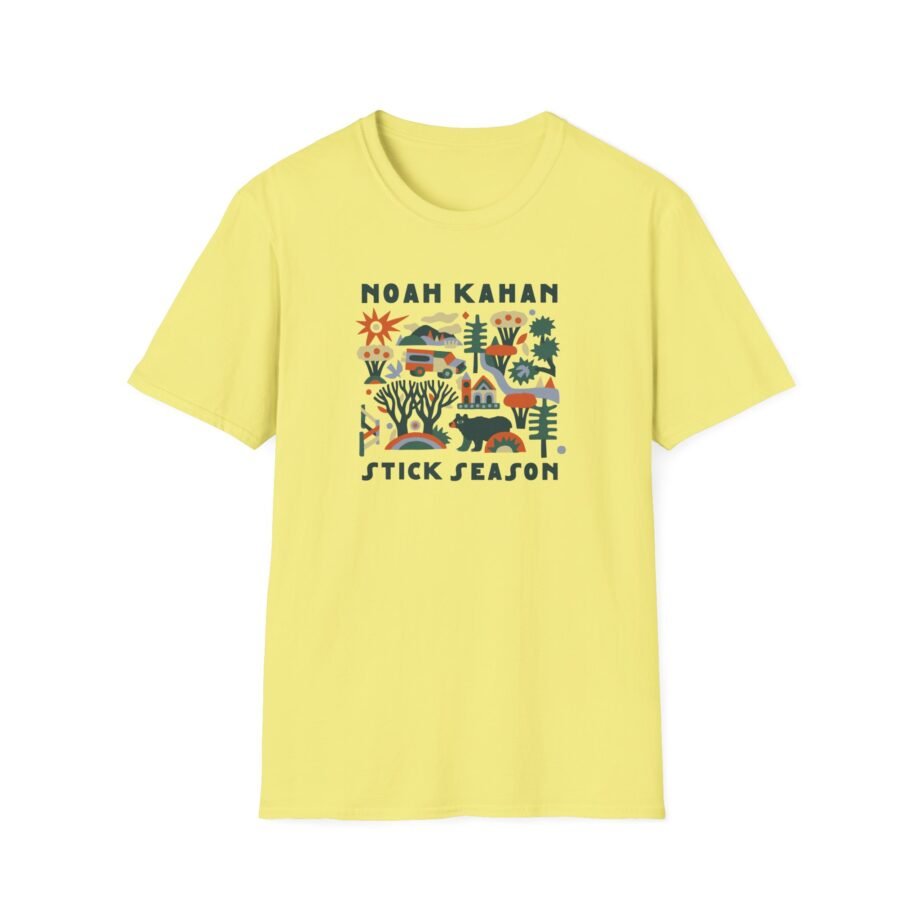 Noah Kahan Stick Season Unisex Softstyle T-Shirt