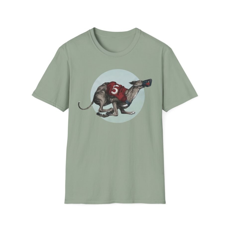 Greyhound Heather Smoke Unisex Softstyle T-Shirt