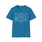 Leith Ross Stick Figures  Unisex Softstyle T-Shirt