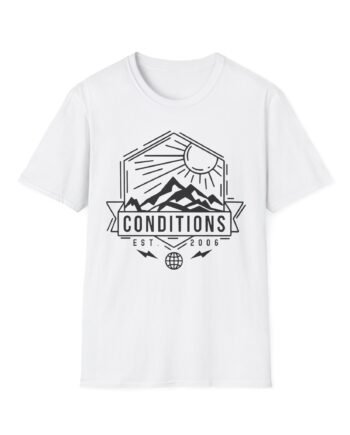 Conditions Mountain Gold Unisex Softstyle T-Shirt