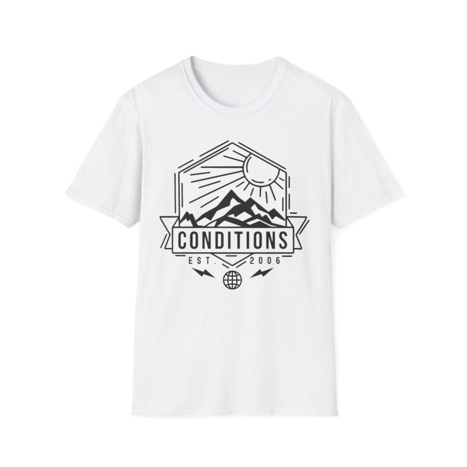 Conditions Mountain Gold Unisex Softstyle T-Shirt