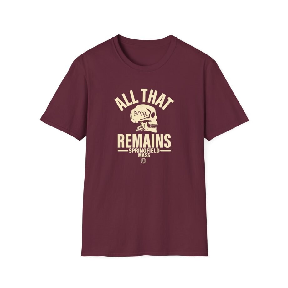 All That Remains Springfield Skull Unisex Softstyle T-Shirt