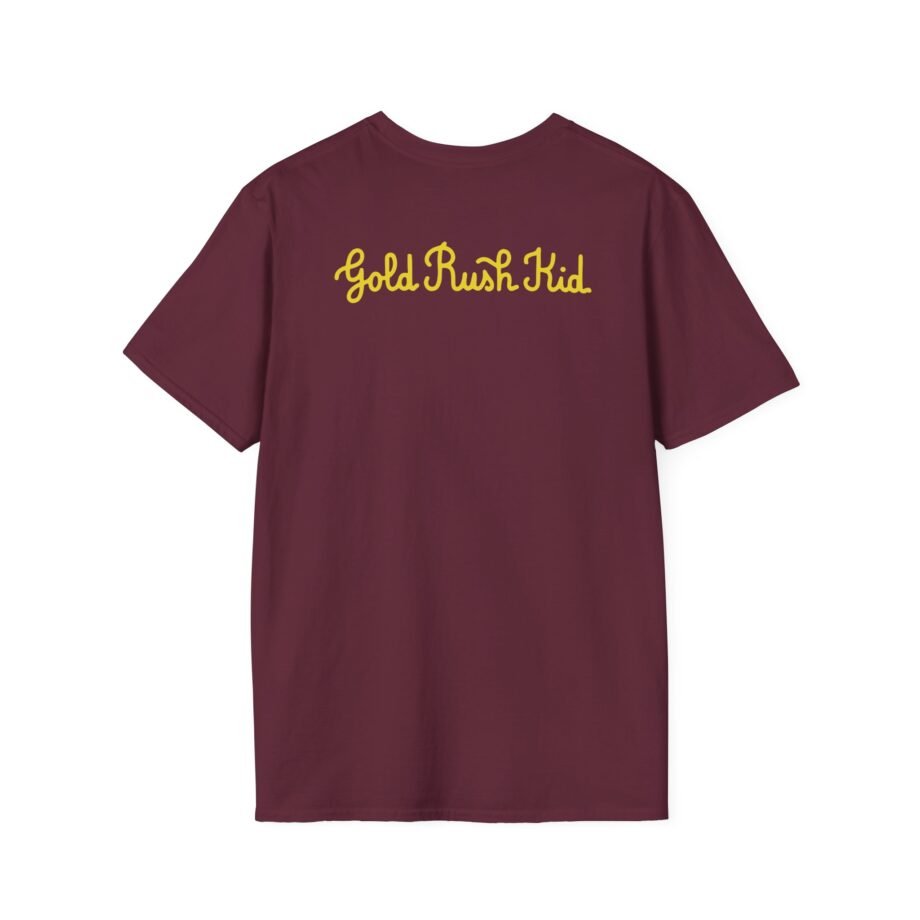 George Ezra Leaning Gold Rush Kid Unisex Softstyle T-Shirt