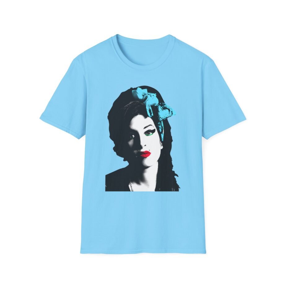Amy Winehouse Portrait Unisex Softstyle T-Shirt
