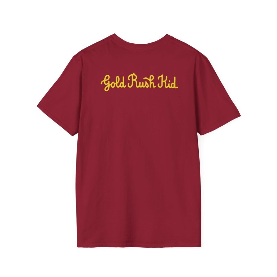 George Ezra Leaning Gold Rush Kid Unisex Softstyle T-Shirt
