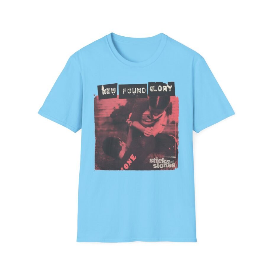 New Found Glory Sticks and Stones Xerox Unisex Softstyle T-Shirt