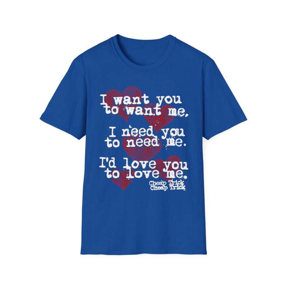 Cheap Trick I Want You to Want Me Unisex Softstyle T-Shirt