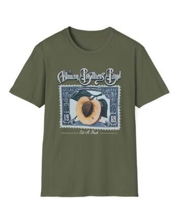 The Allman Brothers Peach Stamp Unisex Softstyle T-Shirt