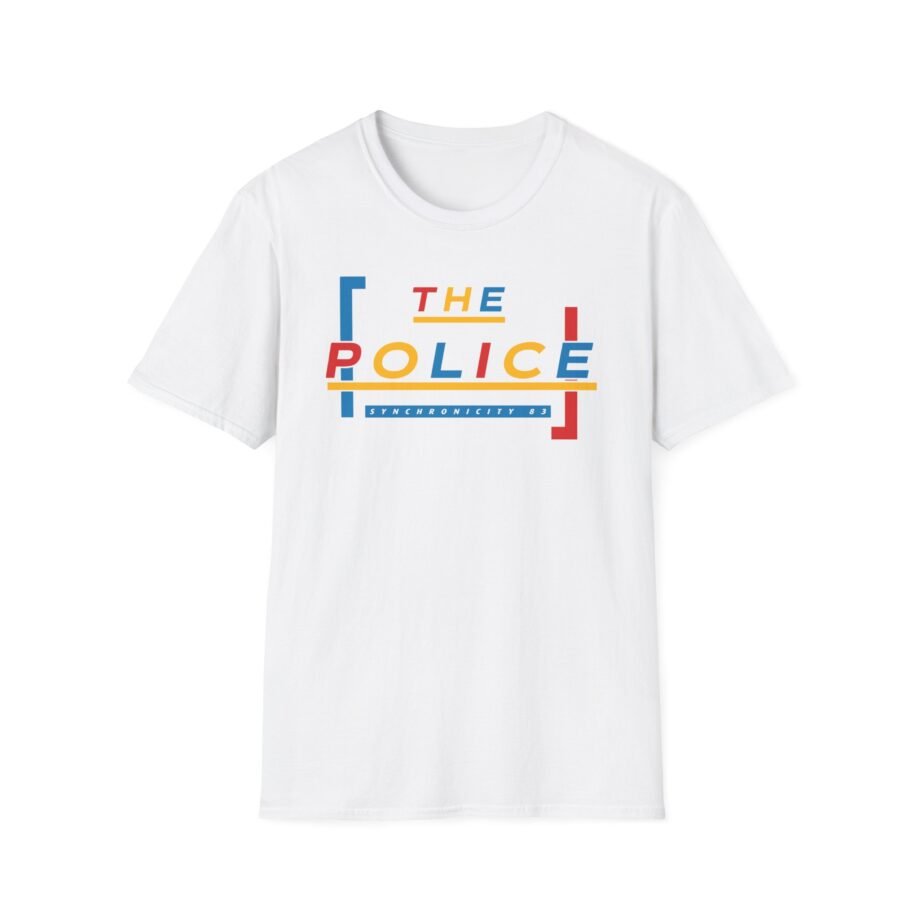 The Police Synchronicity Unisex Softstyle T-Shirt