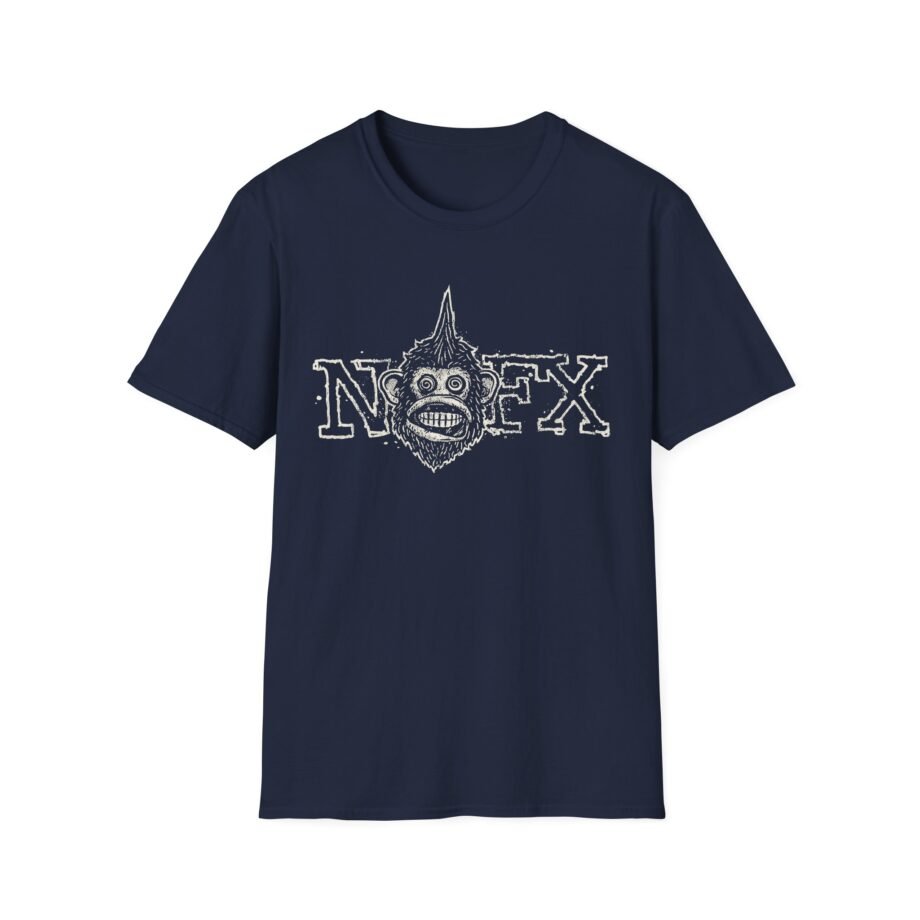 Nofx Chimp Unisex Softstyle T-Shirt