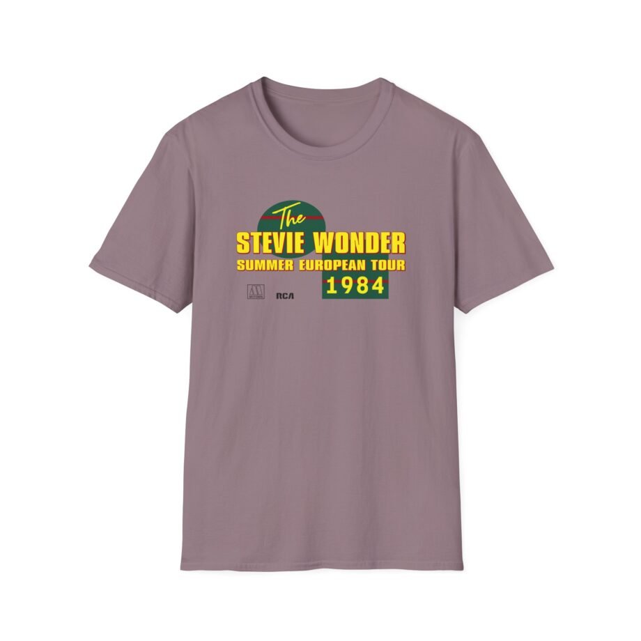 Stevie Wonder 84 Unisex Softstyle T-Shirt
