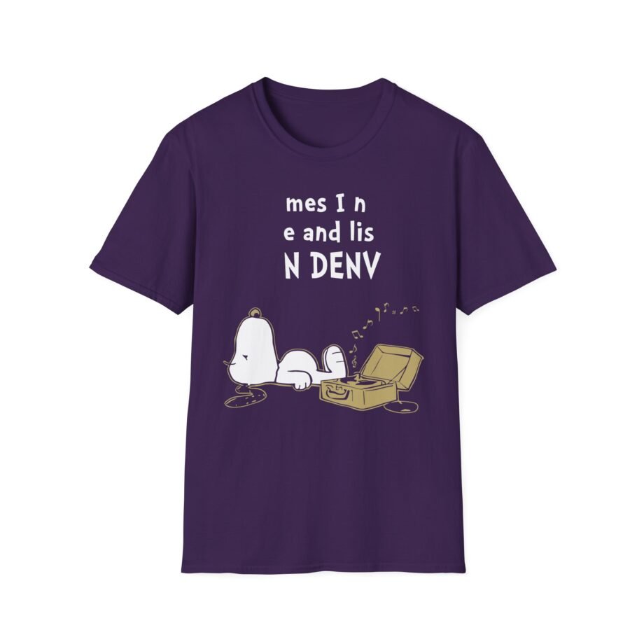 John Mellencamp Sometimes I Need to Be Alone and Listen to Unisex Softstyle T-Shirt
