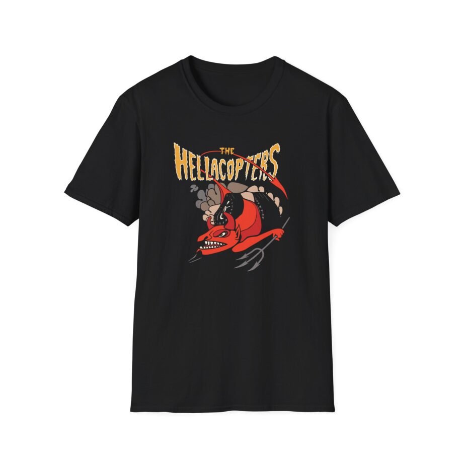 Hellacopters Devil Stole Unisex Softstyle T-shirt