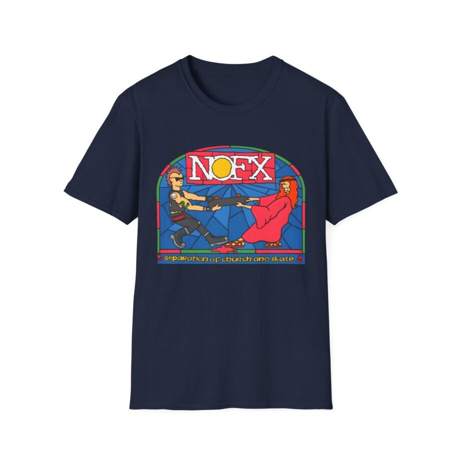 Nofx Seperation Unisex Softstyle T-Shirt