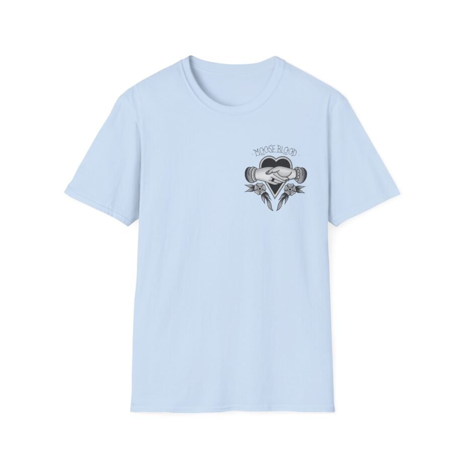 Moose Blood Traditional Tattoo Desig Unisex Softstyle T-Shirt