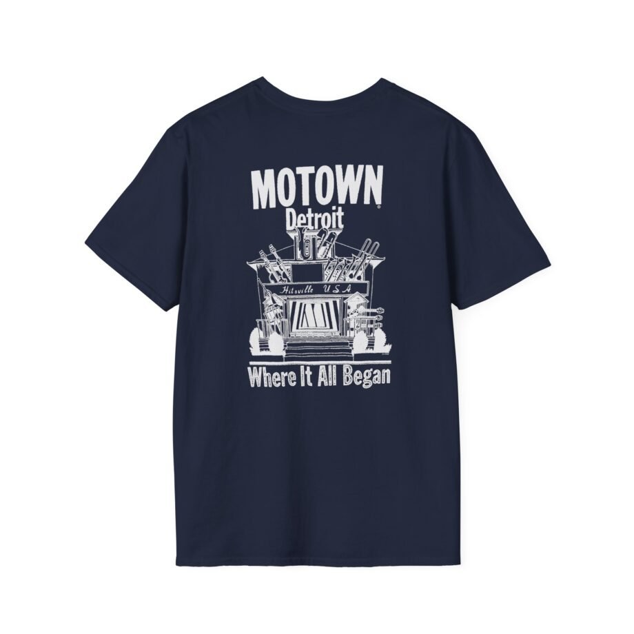 Motown Records Where It All Began Unisex Soft-style T-shirt