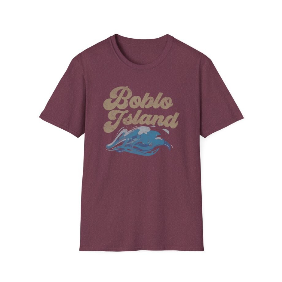 Detroit Lions Boblo Island Retro Ringer Unisex Softstyle T-Shirt