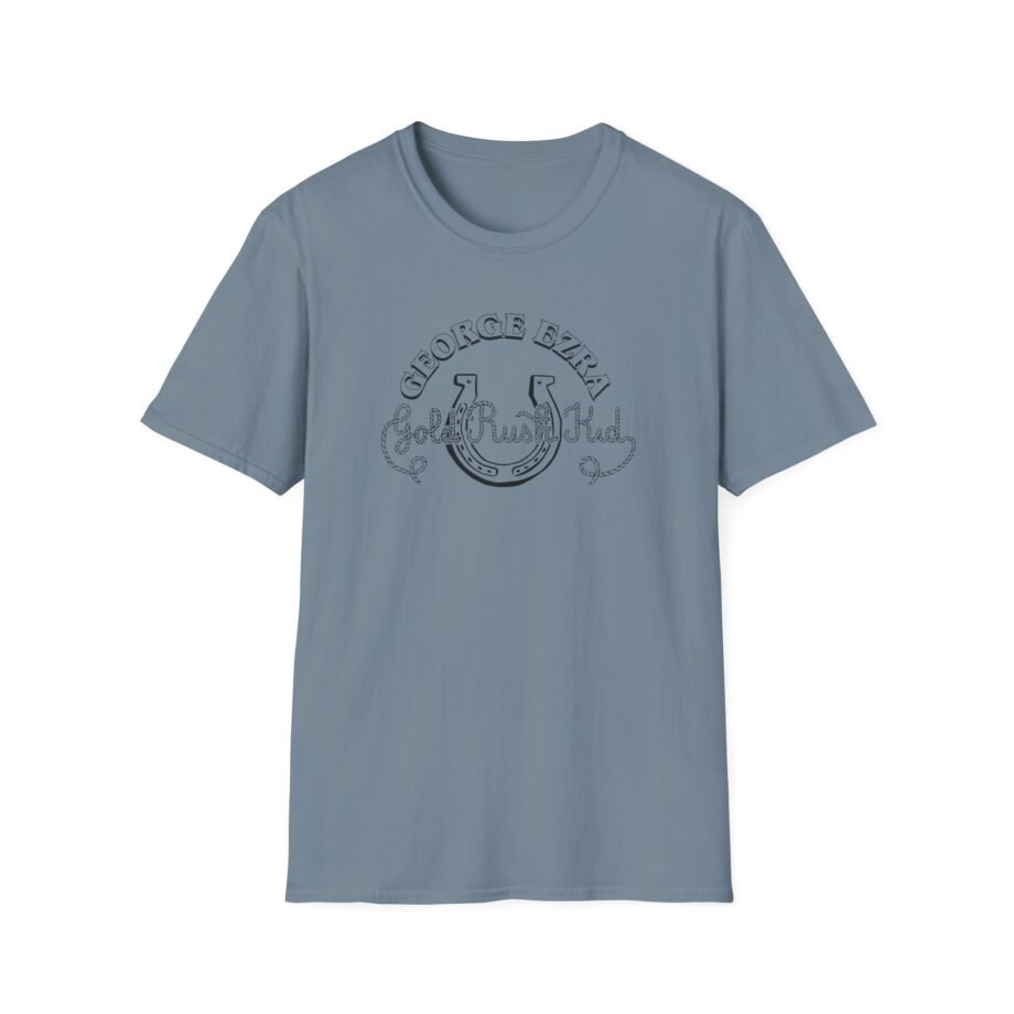 George Ezra Gold Rush Kid Horse Shoe Unisex Softstyle T-Shirt