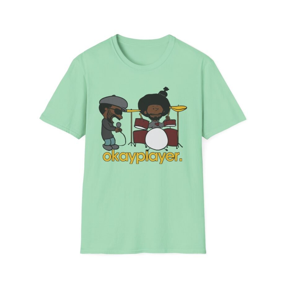 The Roots Black Thought & Questlove Okayplayer Unisex Softstyle T-Shirt