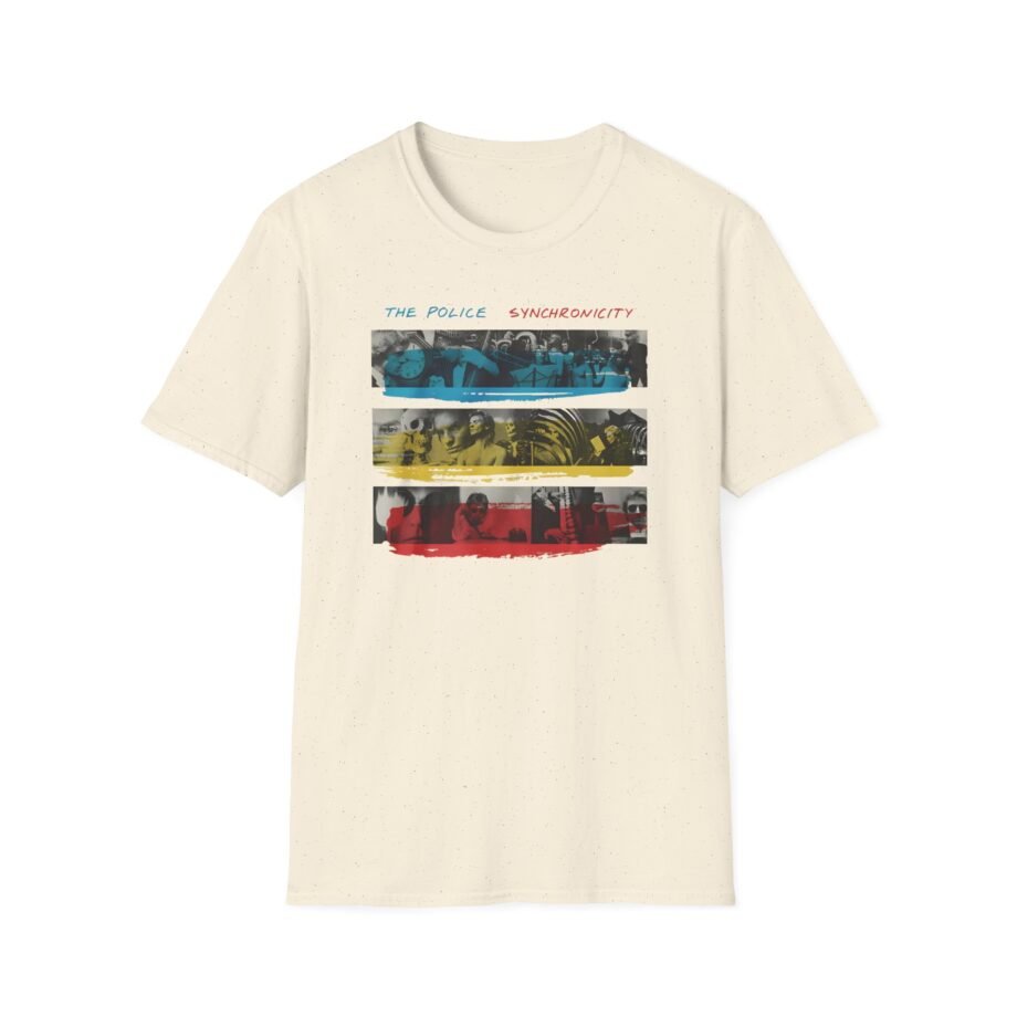 The Police Synchronicity Cover Unisex Softstyle T-Shirt