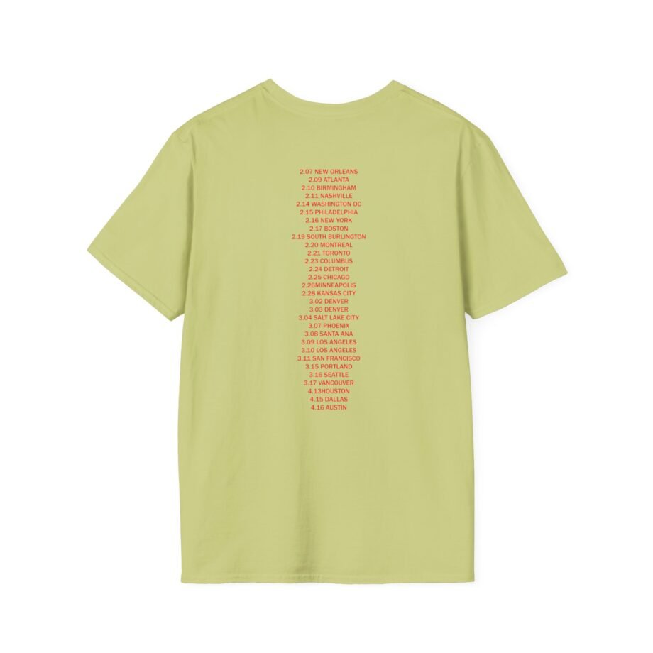 Stephen Sanchez Tour Ringer Unisex Softstyle T-Shirt