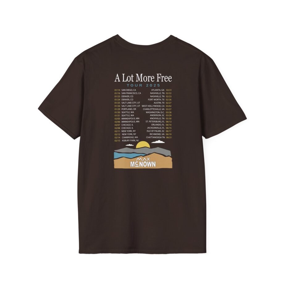 Max Mcnown US Tour Unisex Softstyle T-shirt