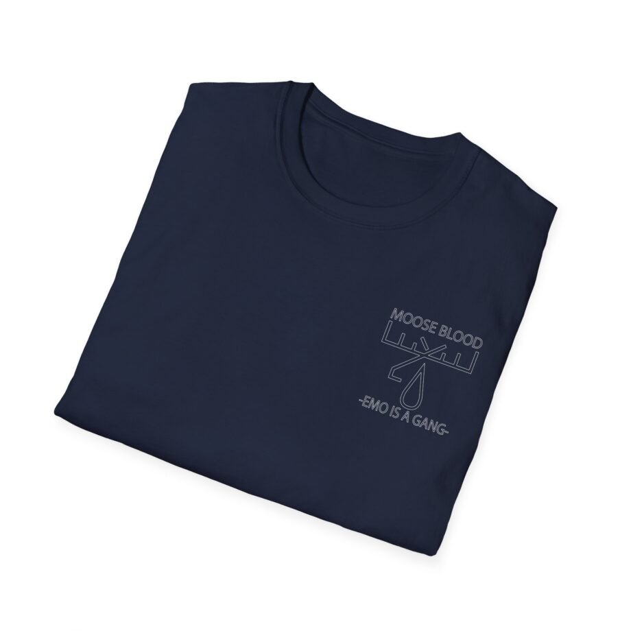 Moose Blood Emo is a Gang Unisex Softstyle T-shirt