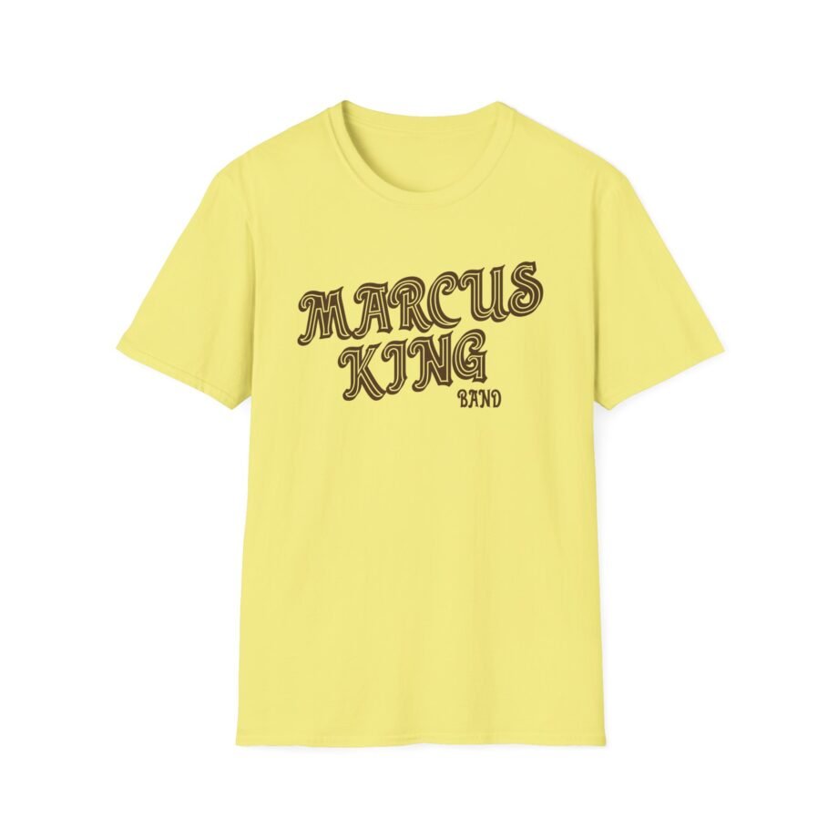 Marcus King Band Mustard Unisex Softstyle T-Shirt