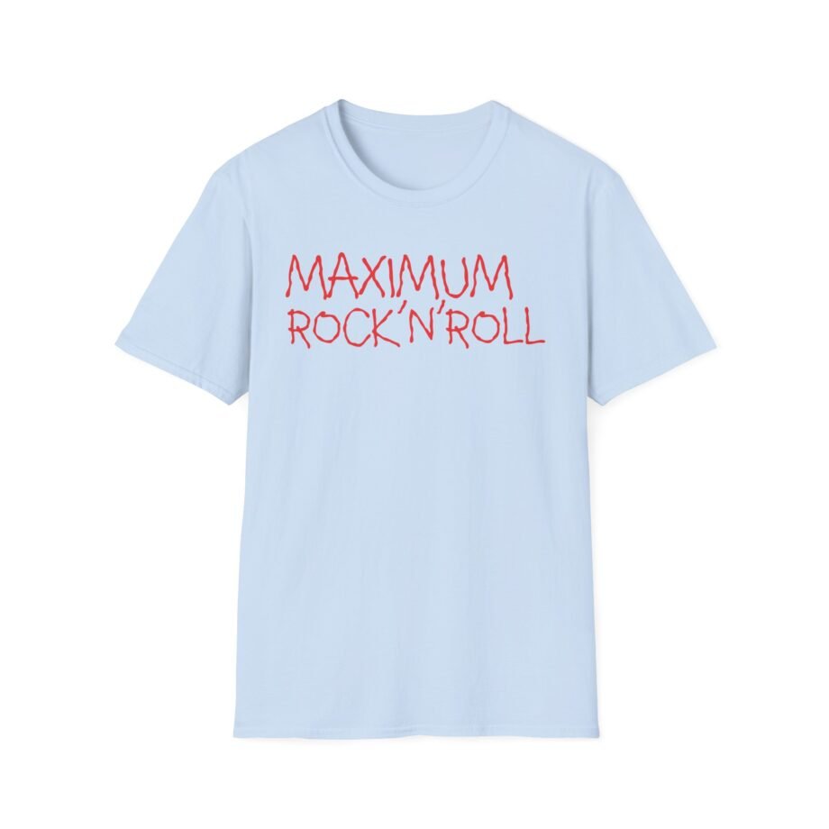 Primal Scream Maximum Rock'n'roll Unisex Softstyle T-Shirt