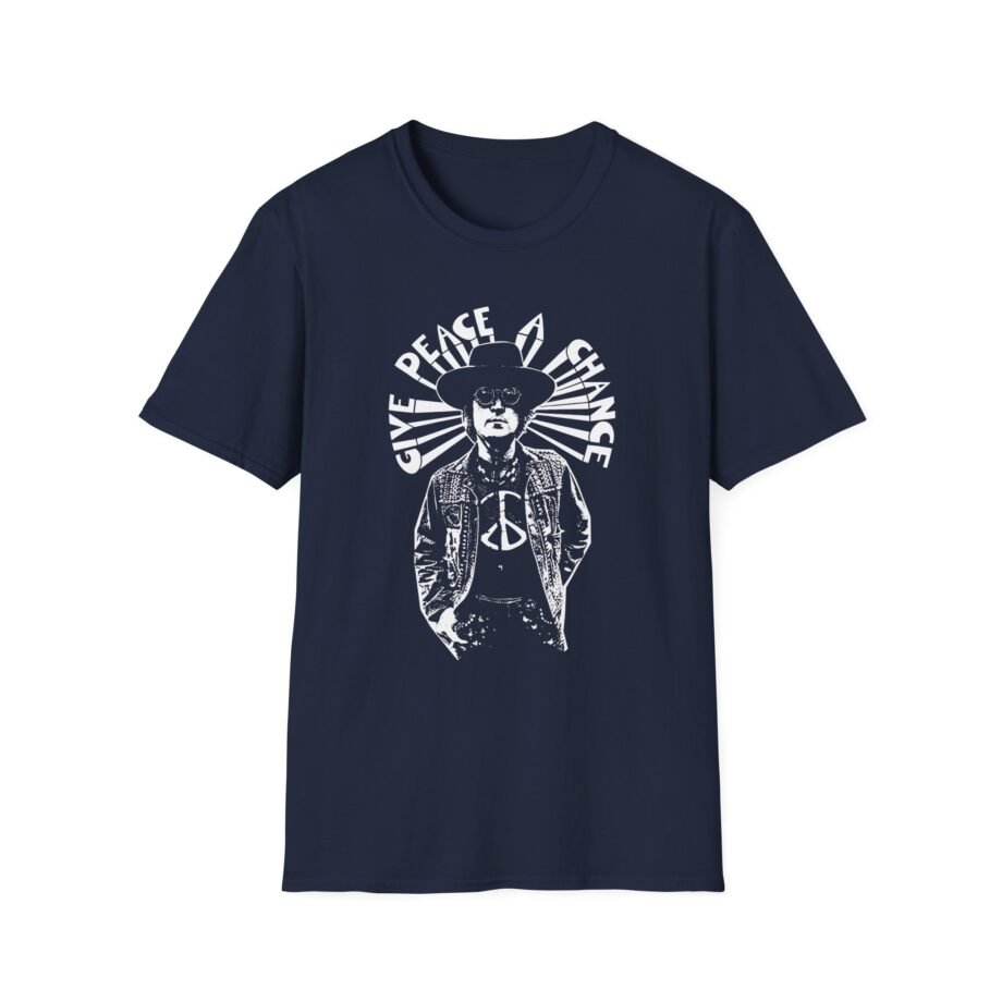 John Lennon Give Peace Unisex Softstyle T-Shirt