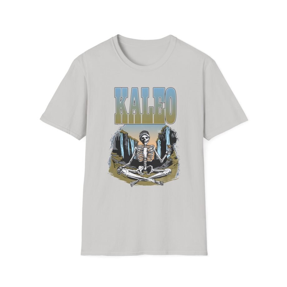 Kaleo Meditating Skeleton Unisex Softstyle T-Shirt