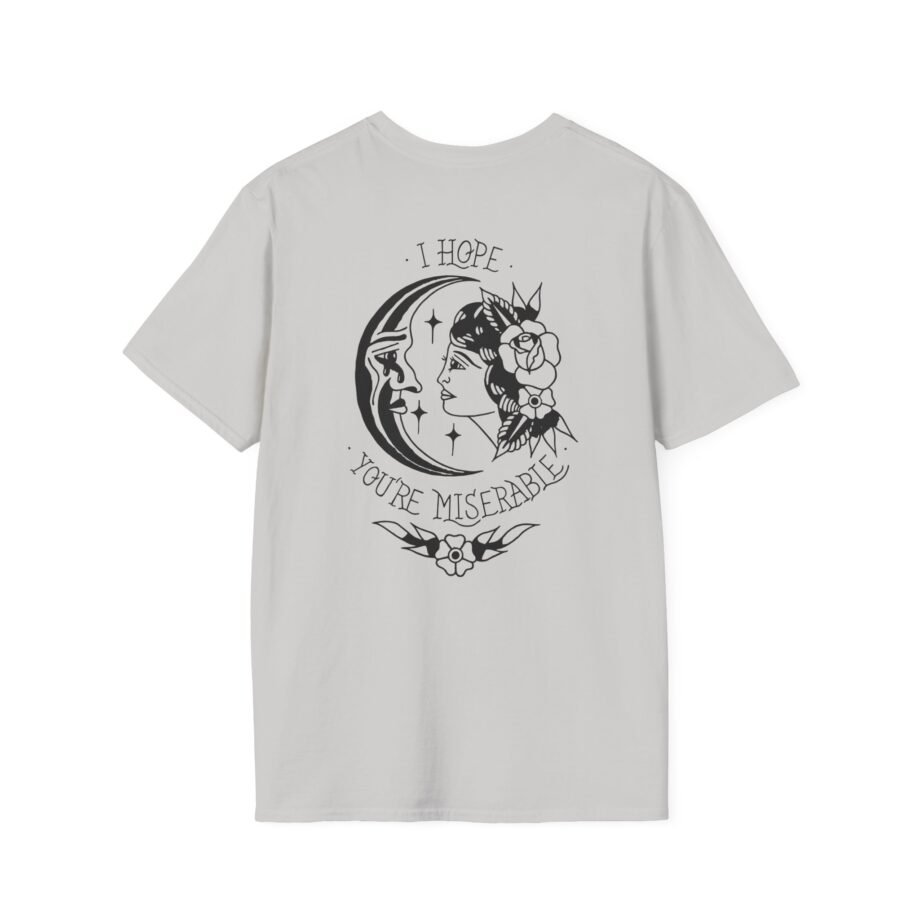 Moose Blood Traditional Tattoo Desig Unisex Softstyle T-Shirt