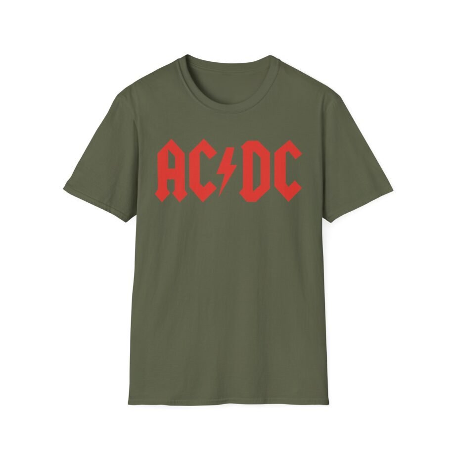 Acdc Highway to Hell Track List Unisex Softstyle T-Shirt