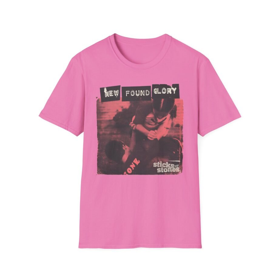 New Found Glory Sticks and Stones Xerox Unisex Softstyle T-Shirt